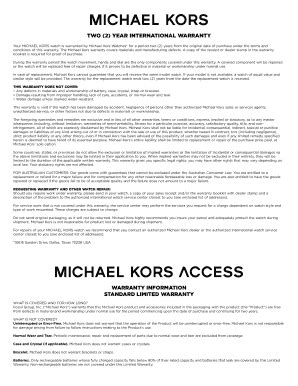 michael kors warranty|Michael Kors handbags warranty information.